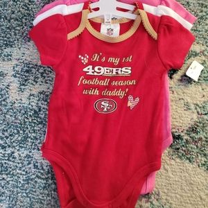 49ers onesies